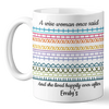 Custom Hidden Message Mug - Personalized Funny Gifts For Best Friends, Family, Coworker, Work Bestie - Slay The Day