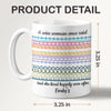 Custom Hidden Message Mug - Personalized Funny Gifts For Best Friends, Family, Coworker, Work Bestie - Slay The Day