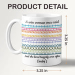 Custom Hidden Message Mug - Personalized Funny Gifts For Best Friends, Family, Coworker, Work Bestie - Slay The Day