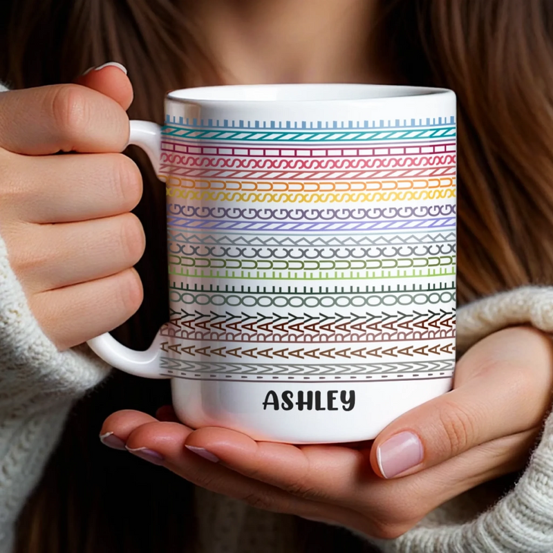 Custom Hidden Message Mug - Personalized Funny Gifts For Best Friends, Family, Coworker, Work Bestie - Sipping In Style
