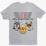 Unisex T-shirt, Premium T-shirt, Hoodie - Personalized Birthday Gifts For Dog Lovers, Dad, Mom - I'll Be Watching You