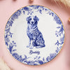 Custom Full-Print Round Jewelry Dish - Personalized  Father's Day Birthday Gifts For Dog Cat Lovers, Dog Dad And Mom, Cat Owners - Floral Soul, Furry Heart