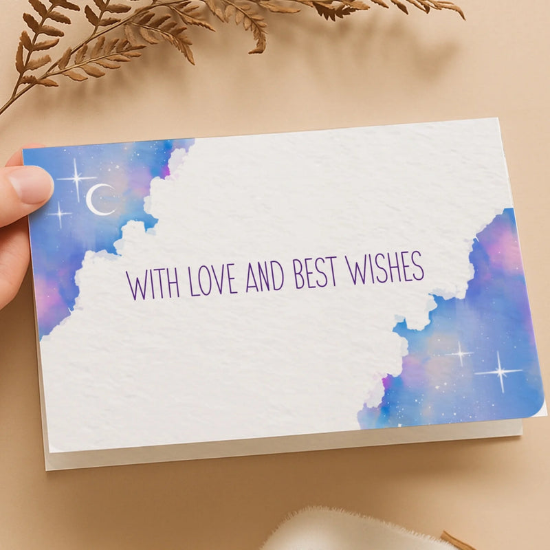 Greeting Card - Best Wishes, New Arrival