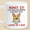 Custom Mug - Personalized Birthday Gifts For Dog Lovers, Dog Dad And Mom - Best Drinking Buddies