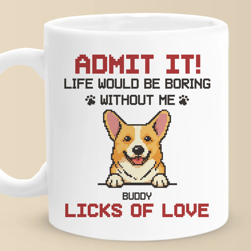 Custom Mug - Personalized Birthday Gifts For Dog Lovers, Dog Dad And Mom - Best Drinking Buddies