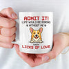 Custom Mug - Personalized Birthday Gifts For Dog Lovers, Dog Dad And Mom - Best Drinking Buddies