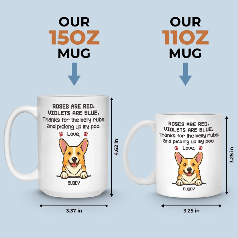 Custom Mug - Personalized Birthday Gifts For Dog Lovers, Dog Dad And Mom - Raising Spirits, Wagging Tails
