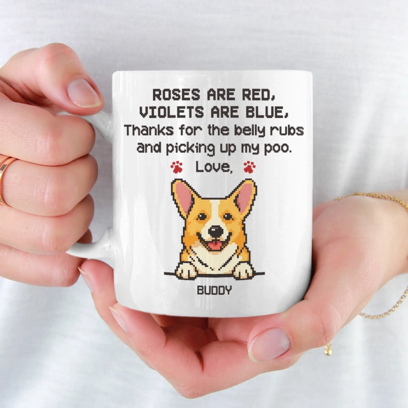 Custom Mug - Personalized Birthday Gifts For Dog Lovers, Dog Dad And Mom - Raising Spirits, Wagging Tails