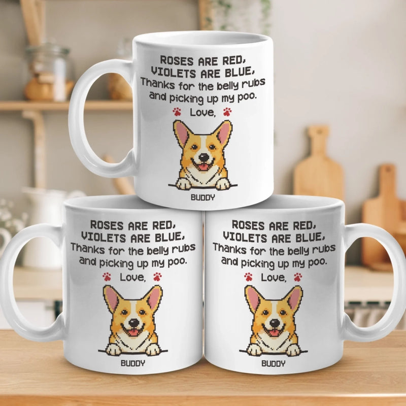 Custom Mug - Personalized Birthday Gifts For Dog Lovers, Dog Dad And Mom - Raising Spirits, Wagging Tails