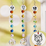 Custom Crystal Suncatcher With Charm - Personalized Pet Memorial Gifts For Dogs - Forever Loved, Never Forgotten