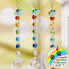 Custom Crystal Suncatcher With Charm - Personalized Pet Memorial Gifts For Dogs, Cats - Forever In My Thoughts