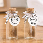 Custom Pet Fur Keepsake Jar - Personalized Pet Memorial Sympathy Gifts For Dogs, Cats - Gone But Not Forgotten