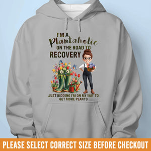 Just One More Plant - Family Personalized Custom Unisex T-shirt, Premium T-shirt, Hoodie - Gift For Yourself, Best Friends, Siblings, Family Members, Gardening Lovers
