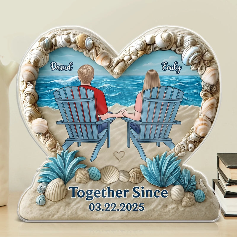 Custom Shaped Acrylic Plaque - Personalized  Anniversary Wedding Gifts For Husband And Wife, Him And Her - You’re My Perfect Catch