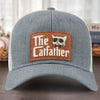 Leather Patch Hat -  Birthday Gifts For Cat Lovers, Cat Dad - The Catfather
