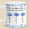 Custom Mug - Personalized Best Friend Birthday Gifts For Women - Blooming Together, Always
