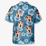 Custom Pet Photo Tropical Dog Gifts for Dog Lovers - Personalized Hawaiian Shirt