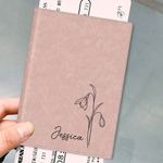 Custom Passport Cover, Passport Holder - Personalized Summer Vacation And Travel Gifts For Women - She Travels, She Conquers