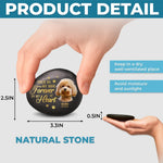 Custom Photo Printed Rock - Personalized Pet Memorial Gifts For Dogs, Cats - Always On My Mind