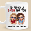 Custom Mug - Personalized Best Friend Birthday Gifts For Women - Besties With Attitude