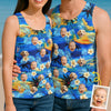 Custom Photo Tanktop - Personalized Summer Vacation And Travel Gifts For Family, Dog Cat Lovers - Wear The Laughs Everywhere