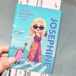 Custom Passport Cover, Passport Holder - Personalized Summer Vacation And Travel Gifts For Women, Travelers - Live For The Moments