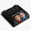 Custom Unisex T-shirt, Premium T-shirt, Hoodie - Personalized Anniversary Wedding Gifts For Husband And Wife, Him And Her - Growing Old, Never Growing Apart