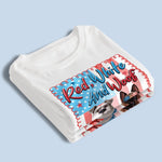 Custom Unisex T-shirt, Premium T-shirt, Hoodie - Personalized 4th Of July Gifts For Dog Lovers, Dad, Mom - Pawtriotic Vibes