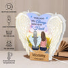 Custom Shaped Light Box - Personalized Memorial Sympathy Gifts For Loss Of Mom, Dad - A Light That Never Fades