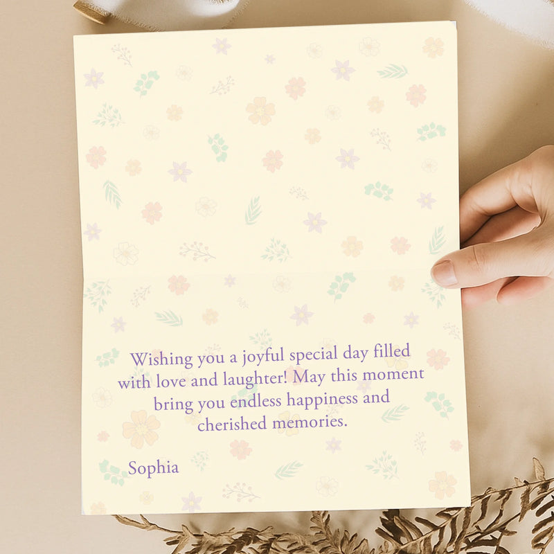 Greeting Card - Every Little Joy In Life, New Arrival
