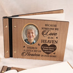 Custom Photo Memorial Keepsake - Personalized Wooden Scrapbook