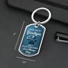Custom Photo Keychain - Personalized Pet Memorial  Gifts For Dogs, Cats - My Guardian Angel