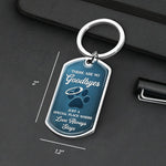 Custom Photo Keychain - Personalized Pet Memorial  Gifts For Dogs, Cats - My Guardian Angel