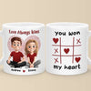 Custom Mug - Personalized Anniversary Wedding Gifts For Husband And Wife, Him And Her - My Happily Ever After