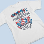 Grandma's Little Firecrackers Fourth of July Gifts - Patriotic Apparel