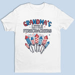 Grandma's Little Firecrackers Fourth of July Gifts - Patriotic Apparel