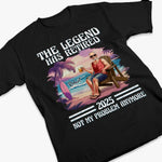 Custom Unisex T-shirt, Premium T-shirt, Hoodie - Personalized Retirement Gifts For Men, Dad, Husband - Retired, Not Expired