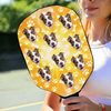 Custom Photo Pickleball Paddle Cover - Personalized Birthday Gifts For Dog Cat Lovers, Dog Dad And Mom, Cat Owners - Full Speed, Full Tail