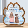 Custom Wood & Acrylic Plaque - Personalized  Pet Memorial Sympathy Gifts For Dogs - Love And Memories Never Fade Away