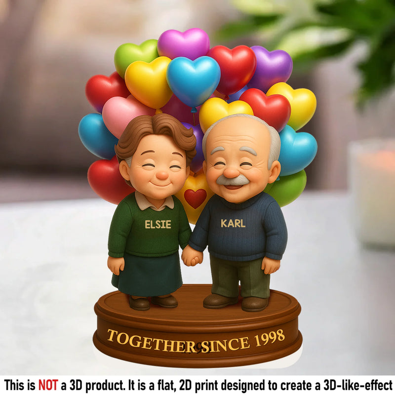 Custom Acrylic Plaque - Personalized Anniversary Wedding Gifts For Husband And Wife, Him And Her - Celebrating Years Of Endless Love