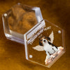 Custom Photo Acrylic Pet Fur Keepsake Box - Personalized Pet Memorial Sympathy Gifts For Dogs, Cats - Always With Me In Loving Memory