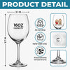 Custom Stemmed Wine Glass - Personalized Best Friend Birthday Gifts For Women - Drunk Together, Stay Together