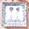 Custom Full-Print Jewelry Dish - Personalized Best Friend Birthday Gifts For Women - It Takes A Long Time To Grow Old Friends