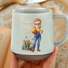 Custom Printed Stoneware 12oz Mug - Personalized  Garden Gifts For Gardeners - Sprout Goals