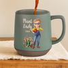 Custom Printed Stoneware 12oz Mug - Personalized  Garden Gifts For Gardeners - Sprout Goals
