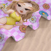 Custom Beach Towel - Personalized Summer Vacation And Travel Gifts For Women - Tropical Vibes All Day