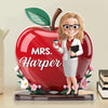 Custom Acrylic Plaque - Personalized Back To School Gifts For Teachers - Where Learning Shines Bright Every Day