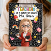 Custom Printed Acrylic Clipboard - Personalized Back To School Gifts For Teachers - Teaching Comes From The Heart