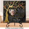 Custom Photo A Beautiful Soul Remembered - Memorial Personalized Custom Square Shaped Memorial Stone - Sympathy Gift For Family Members