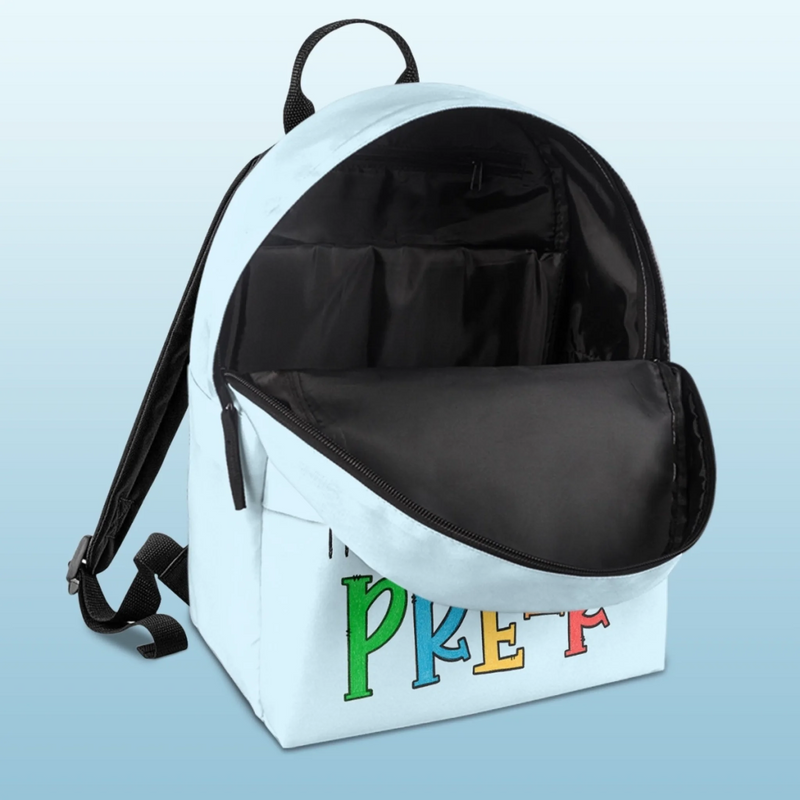 Custom Kids Backpack - Personalized Back To School Gifts For Kids - Ready To Learn Big Things